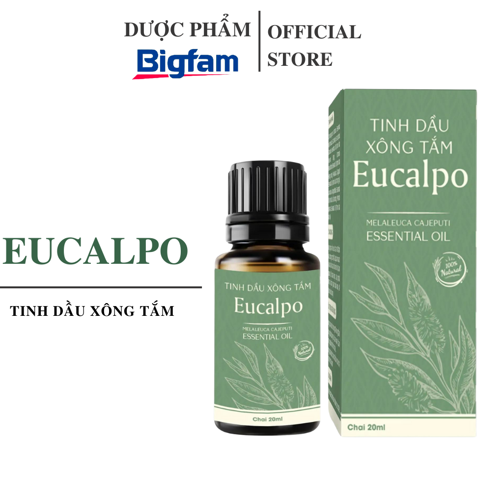 Tinh dầu xông tắm Eucalpo Bigfam 20ml