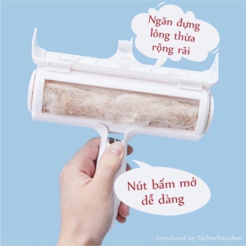 Cây Lăn Lông Thú Cưng, Cây Lăn Tĩnh Điện Hút Lông - Pi Pet Store