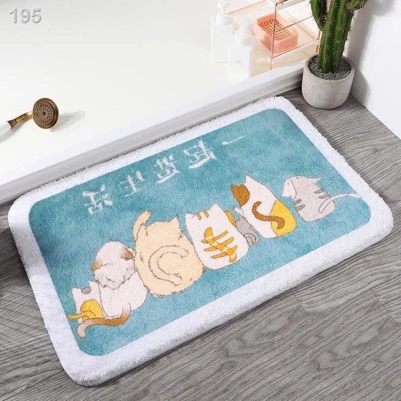 Thảm Dongsheng, lót sàn phòng tắm, nhà vệ sinh thấm hút cửa chống trượt, tấm chân, ngủ