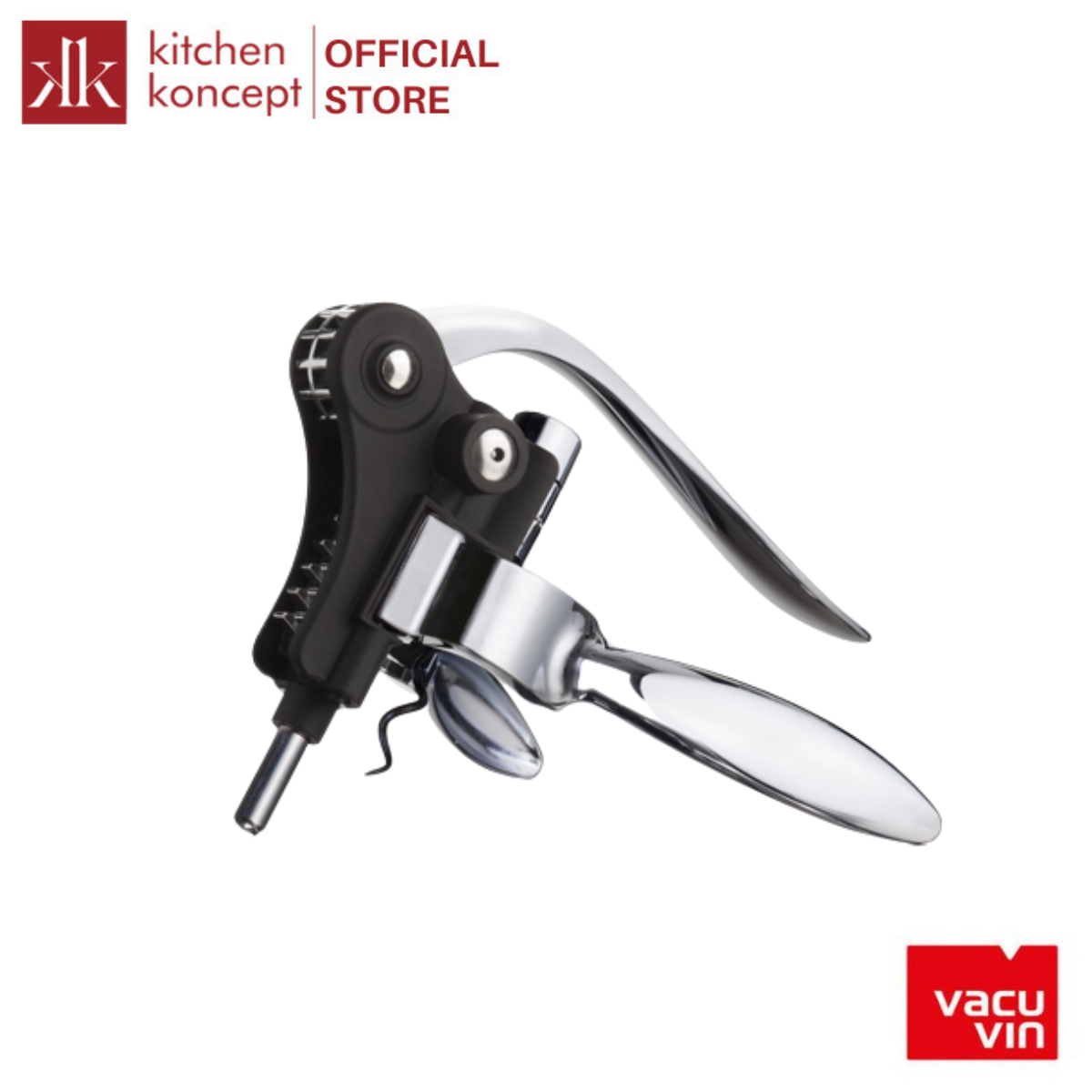 Vacu Vin - Dụng cụ khui rượu Lever tay cầm ngang