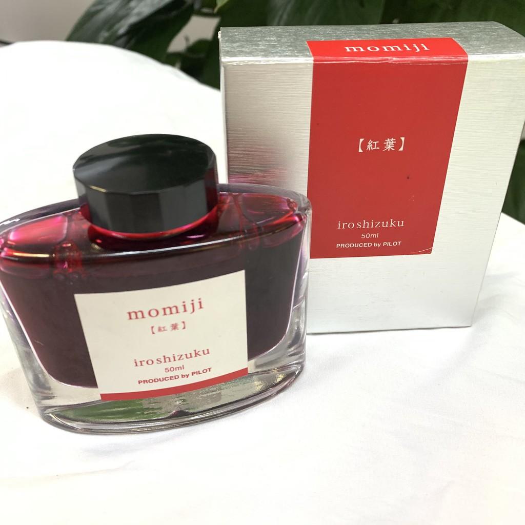 Mực Iroshizuku 50ml, Nhập Khẩu Nhật Bản, Lọ Mực Được Sản Xuất Thủ Công, Màu Tươi Sáng, Không Lắng Cặn