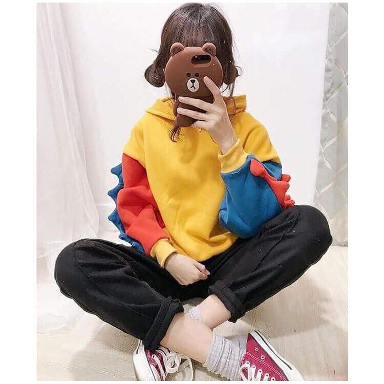 HOODIE KHỦNG LONG UNISEX 5theway siêu sale