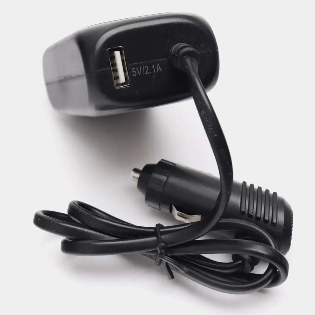 Bộ Chia Tẩu Sạc Dành Cho Xe Ô Tô 3 Cổng Tẩu 2 USB Model WT-D23 - XUNNIU