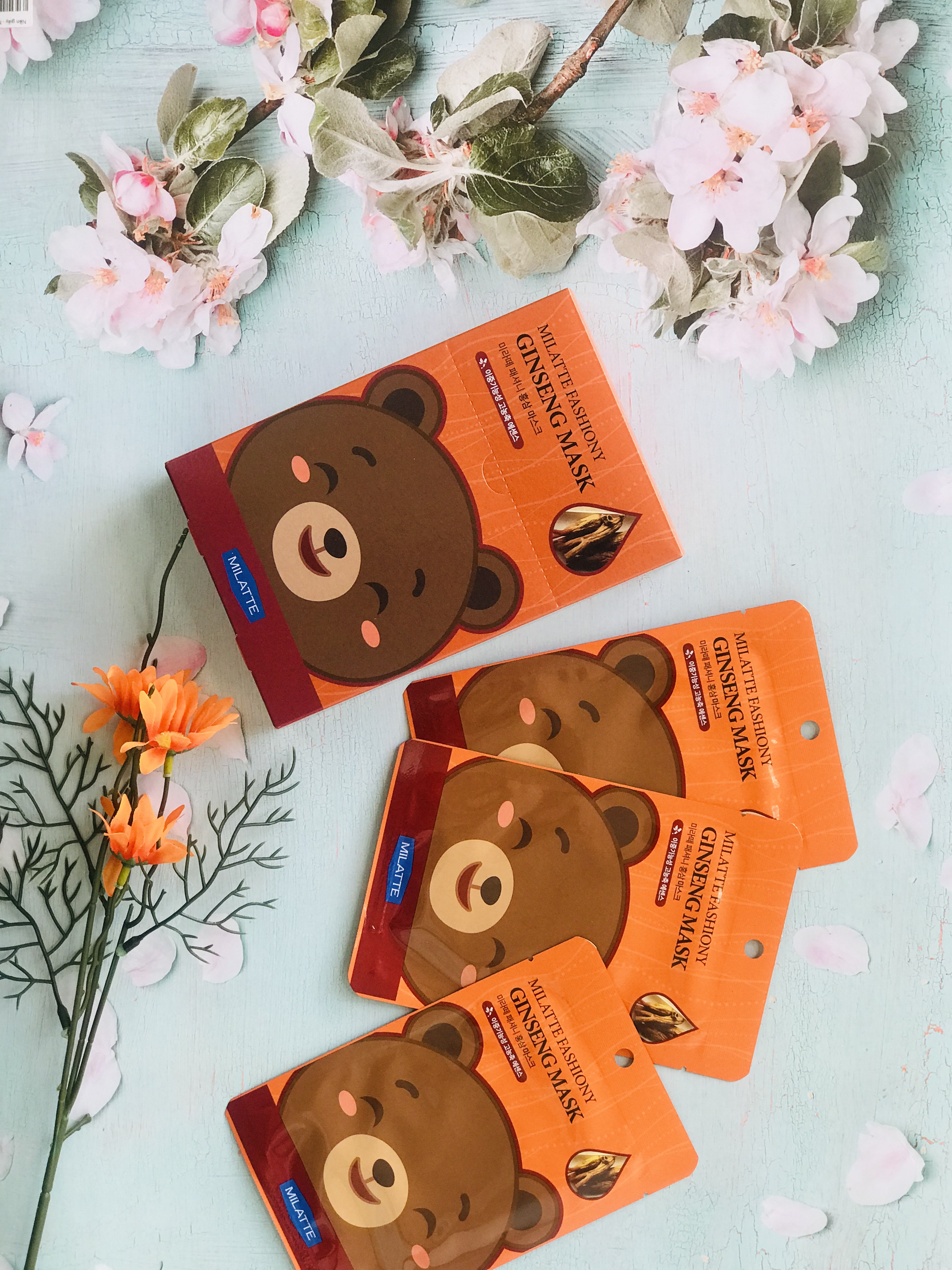 Mặt nạ dưỡng da chiết xuất từ nhân sâm Milatte Fashiony Ginseng Mask - Hộp 10 miếng