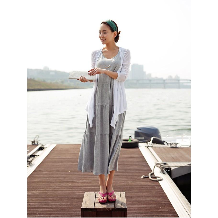 Đầm bầu dáng dài freesize db16