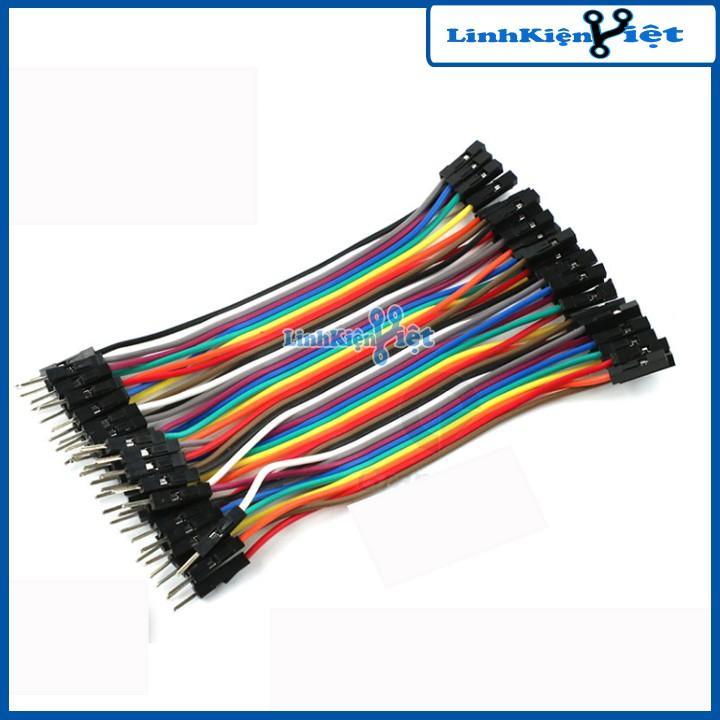 Bộ Sợi Dây Nối 40P 7 Màu Dài 21Cm