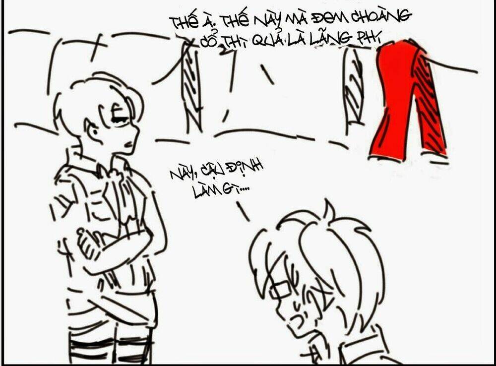 đại chiến titan - doujinshi levieren chapter 22 4