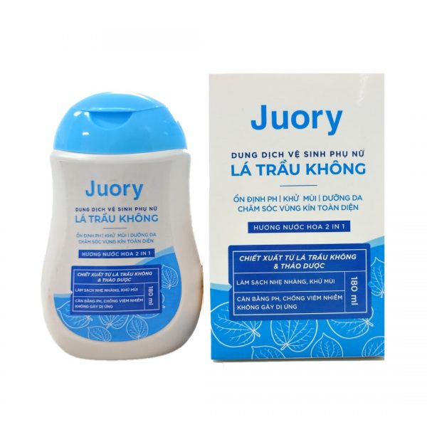 0131939 Dung Dịch Vệ Sinh Phụ Nữ Juory Lá Trầu Không 180ml