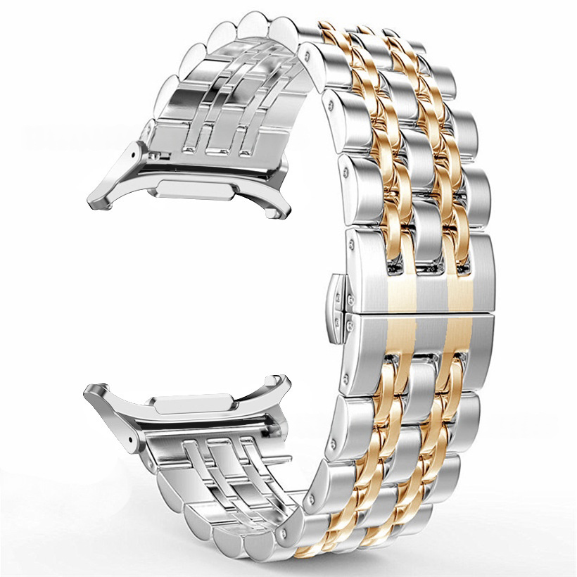 Dây Thép Mắt Xích cho Samsung Galaxy Watch 8 40mm / 44mm & Galaxy Watch 8 Classic 46mm - Hàng Chính Hãng