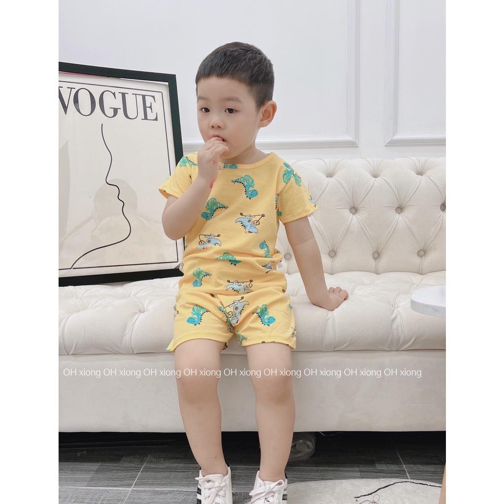 Đồ bộ cho bé sơ sinh size 5-14kg chất cotton mềm mịn mát