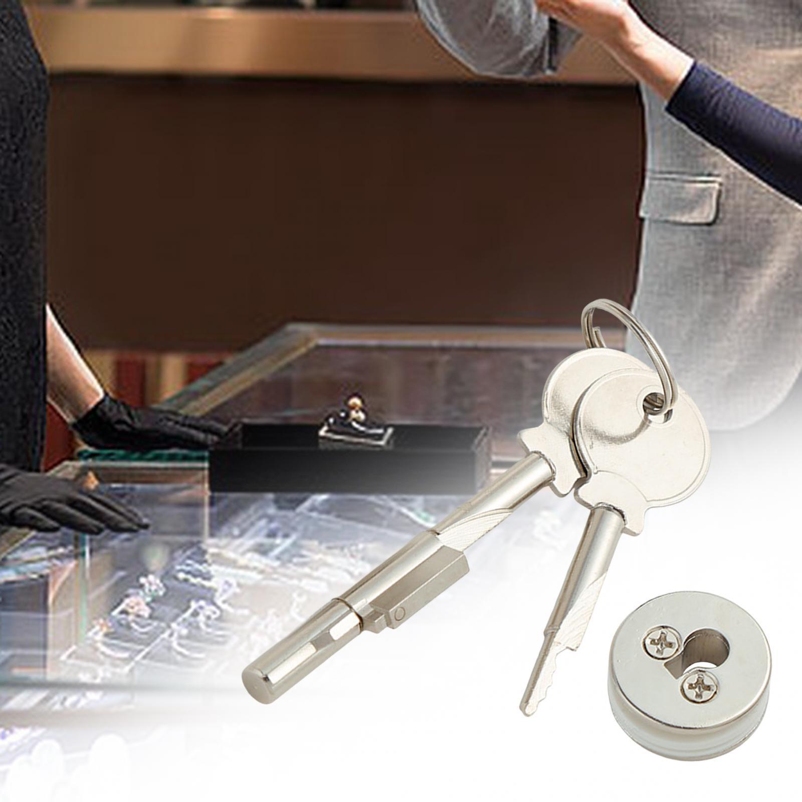 Display Cabinet Lock Parts for Drawer Lock Letter Box Lock Refrigerator Lock