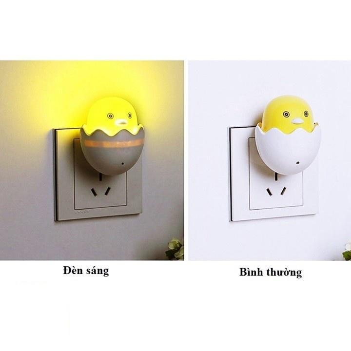 Đèn ngủ LED, cảm biến điều khiển ánh sáng hình con vịt ngộ nghĩnh