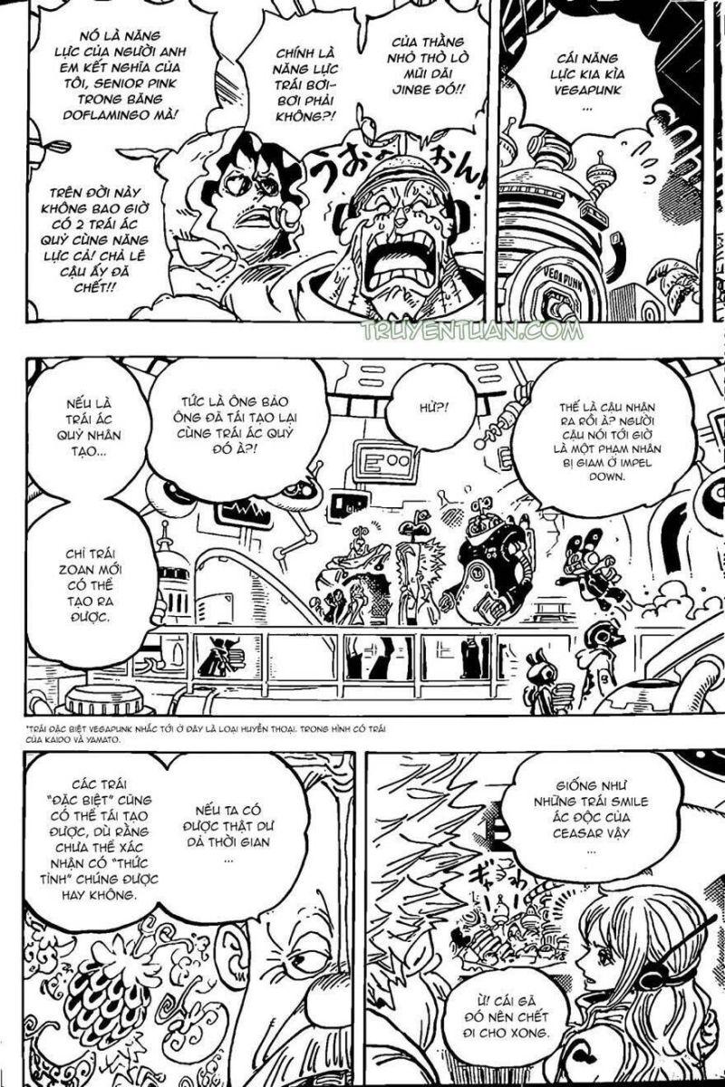 đảo hải tặc - one piece chapter 1070 6