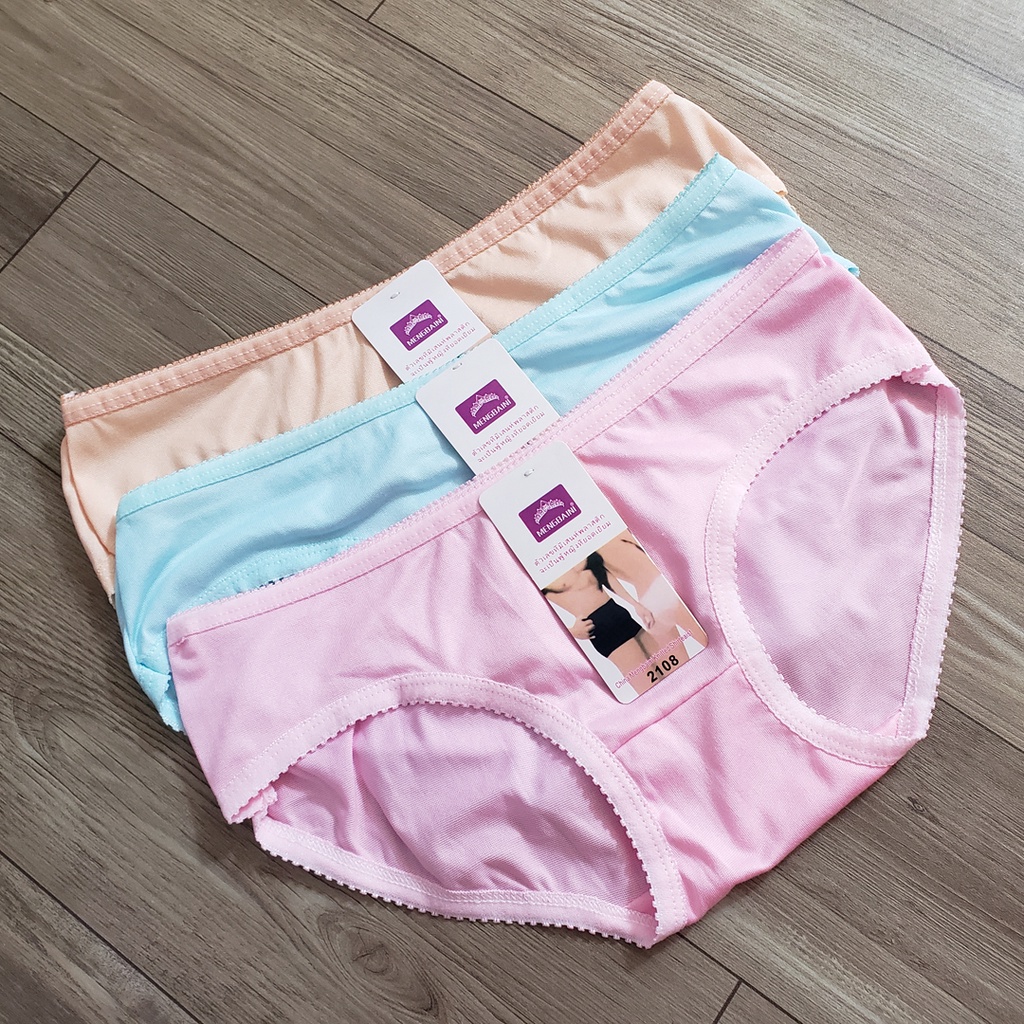 Combo 5 Quần lót nữ cotton Thái mềm mại thoáng mát - Tada