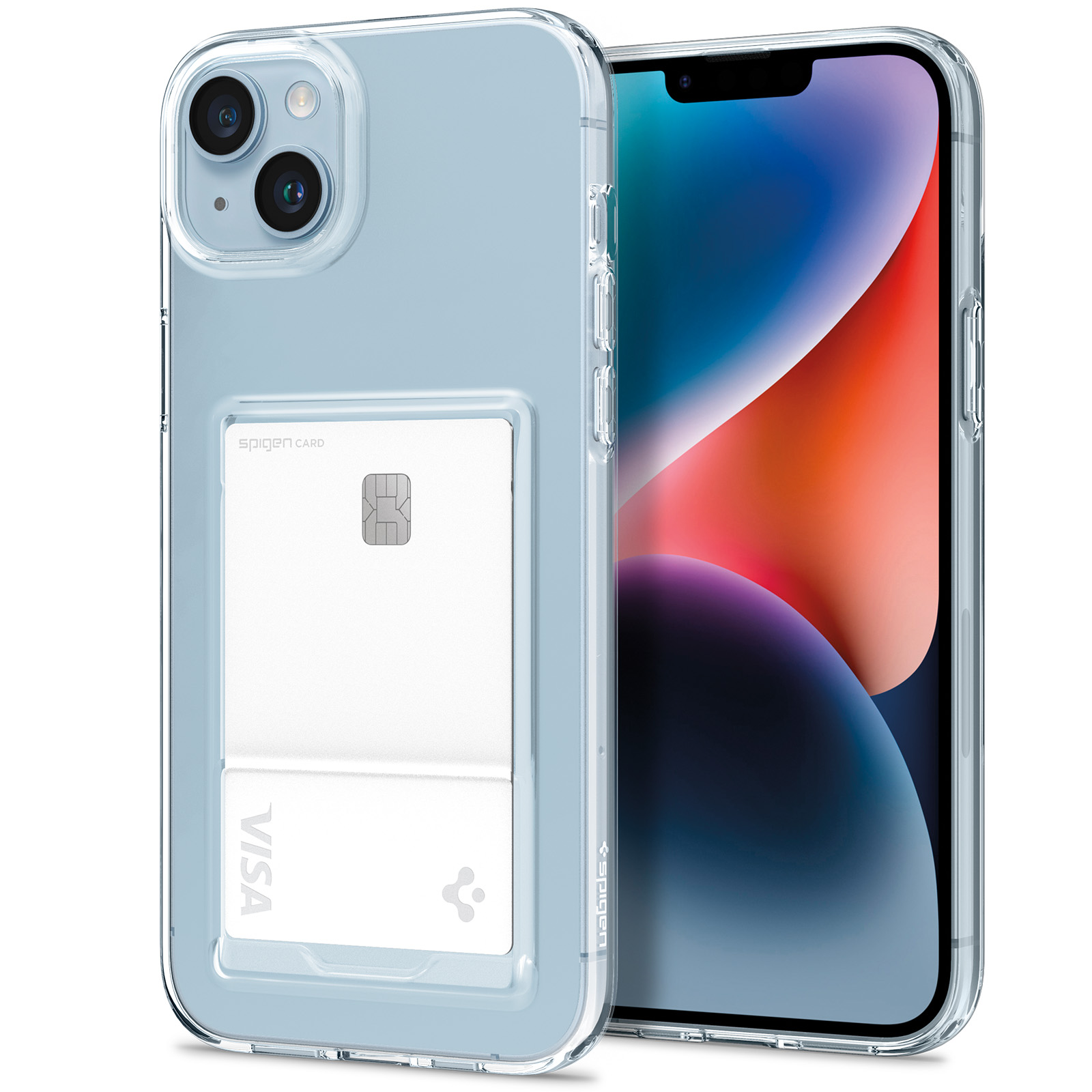 Ốp lưng dành cho Iphone series 14 Spigen CrystaI Slot  - hàng chính hãng