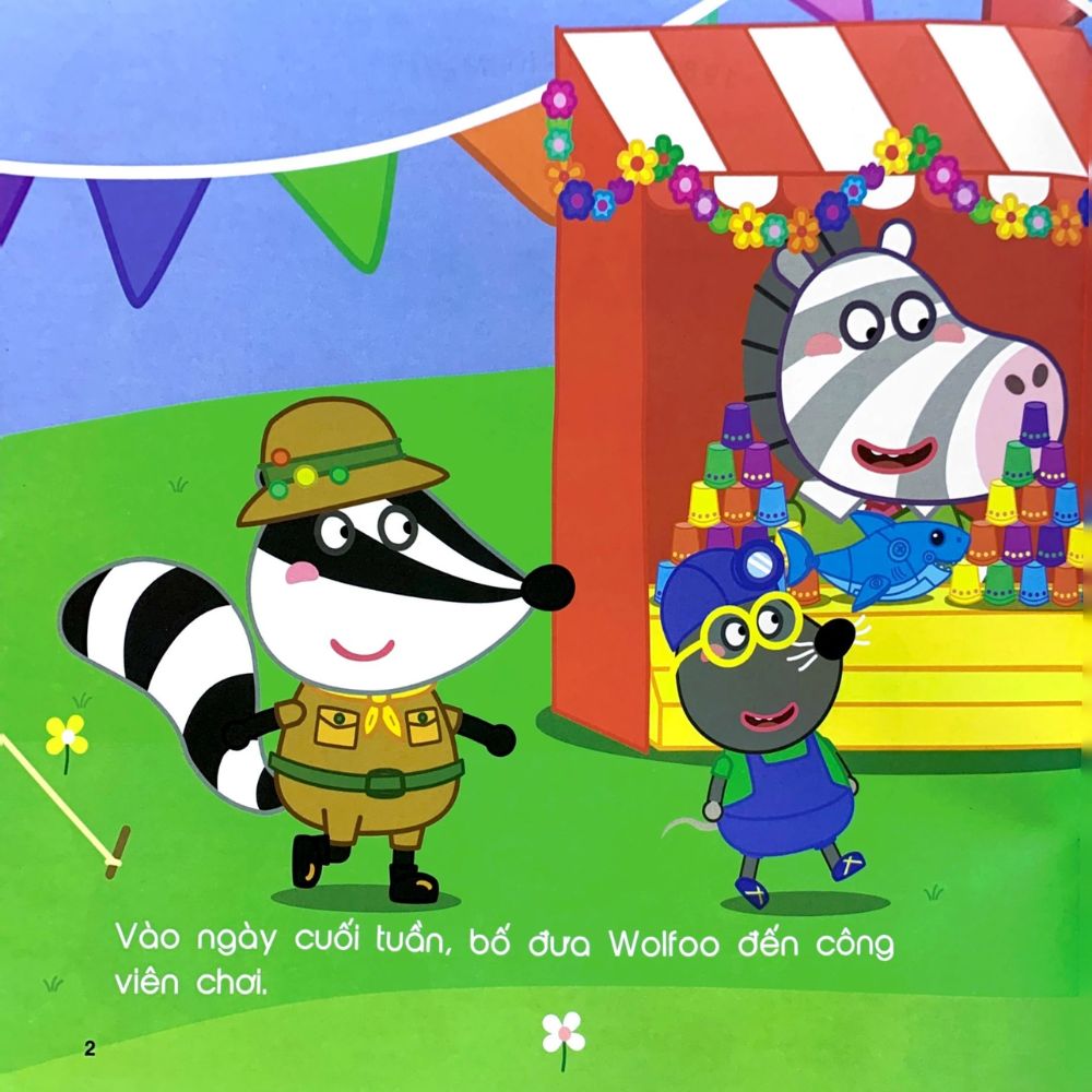 Sách Wolfoo Ehon - Tháp Cốc Sau Cơn Lốc