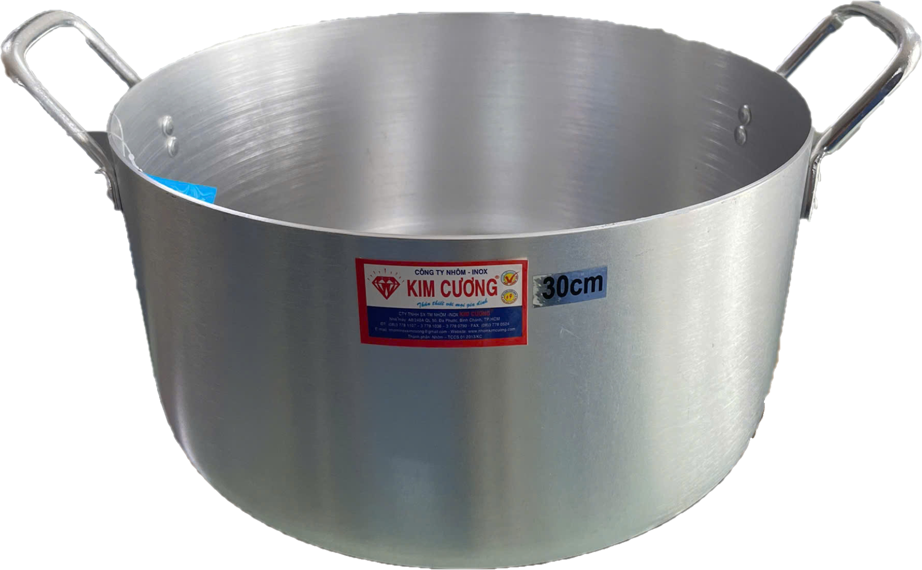 Nồi Nhôm Kim Cương Toga Xi lẻ ( 26cm - 28cm - 30cm )