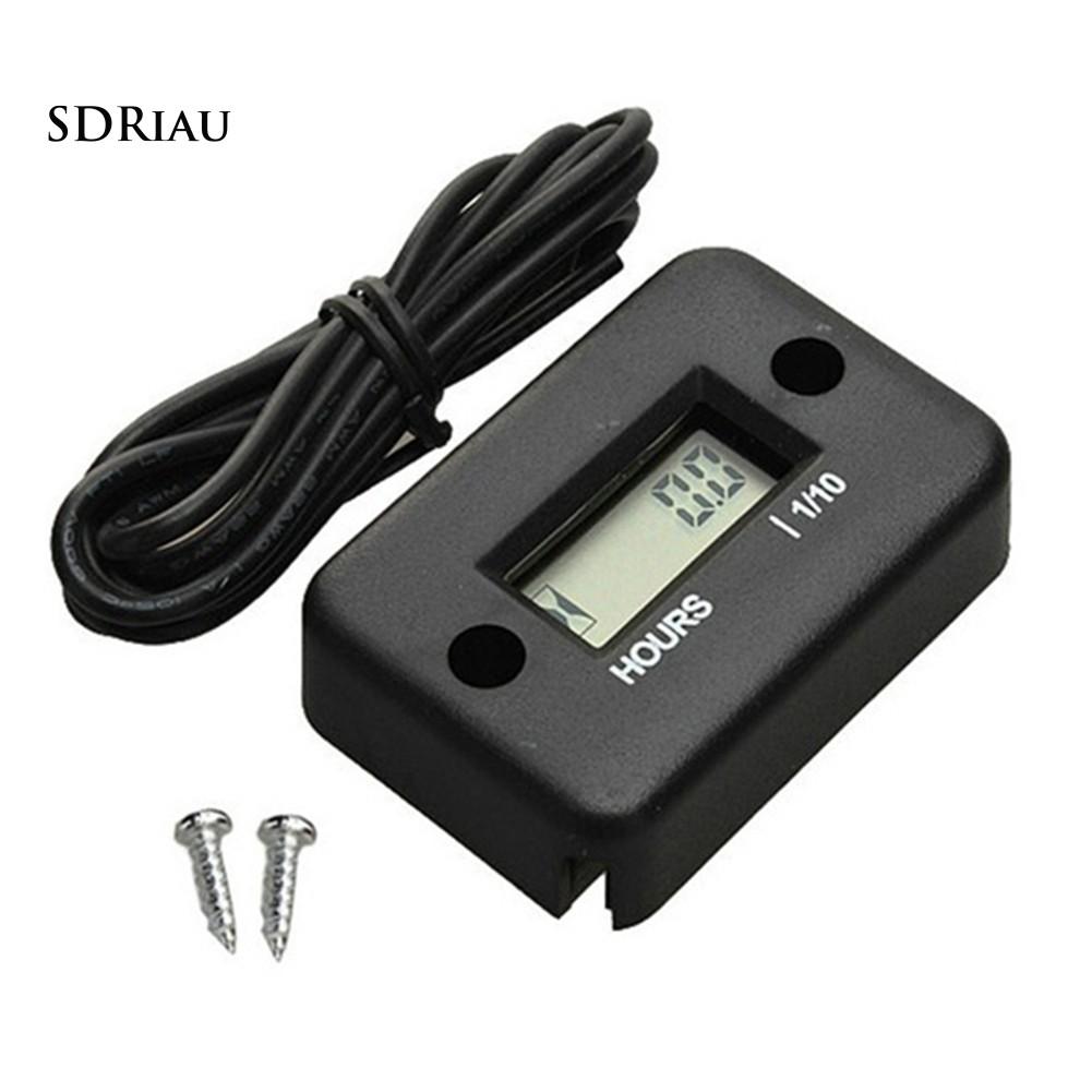 Đồng Hồ Đo Tốc Độ Xe Máy Chống Nước Màn Hình Lcd