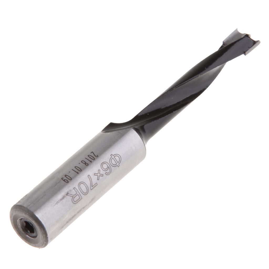 2Pcs 70mm Carbide Brad Point Boring Bits Right Hand Woodworking Drill Bits
