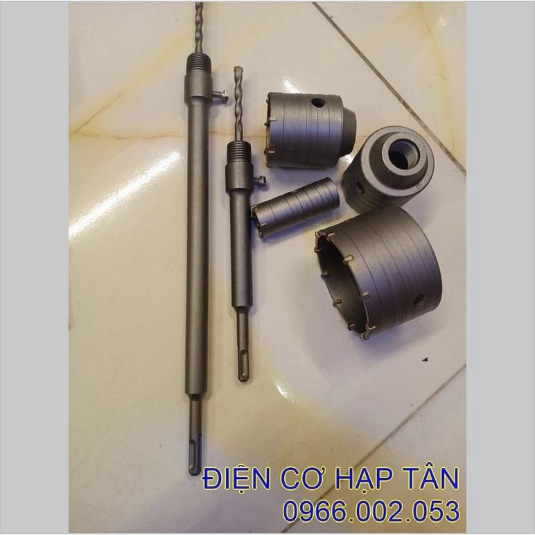 MŨI KHOAN BÊ TÔNG 30- 40- 50- 60 – 90mm ĐI ỐNG MÁY LẠNH ,MŨI KHOAN RÚT LÕI BÊ TÔNG