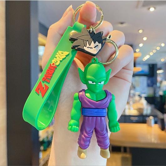 Móc khóa Dragon ball - songoku vegeta Piccolo Broly Trunks Krilin Thầy rùa PoPo PVC loại tốt