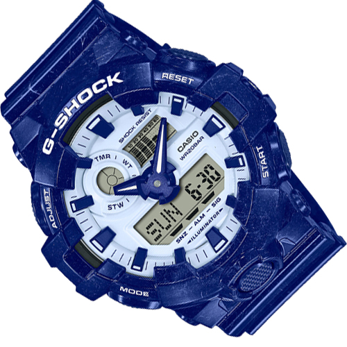 Đồng hồ Casio Nam G-Shock GA-700BWP-2ADR