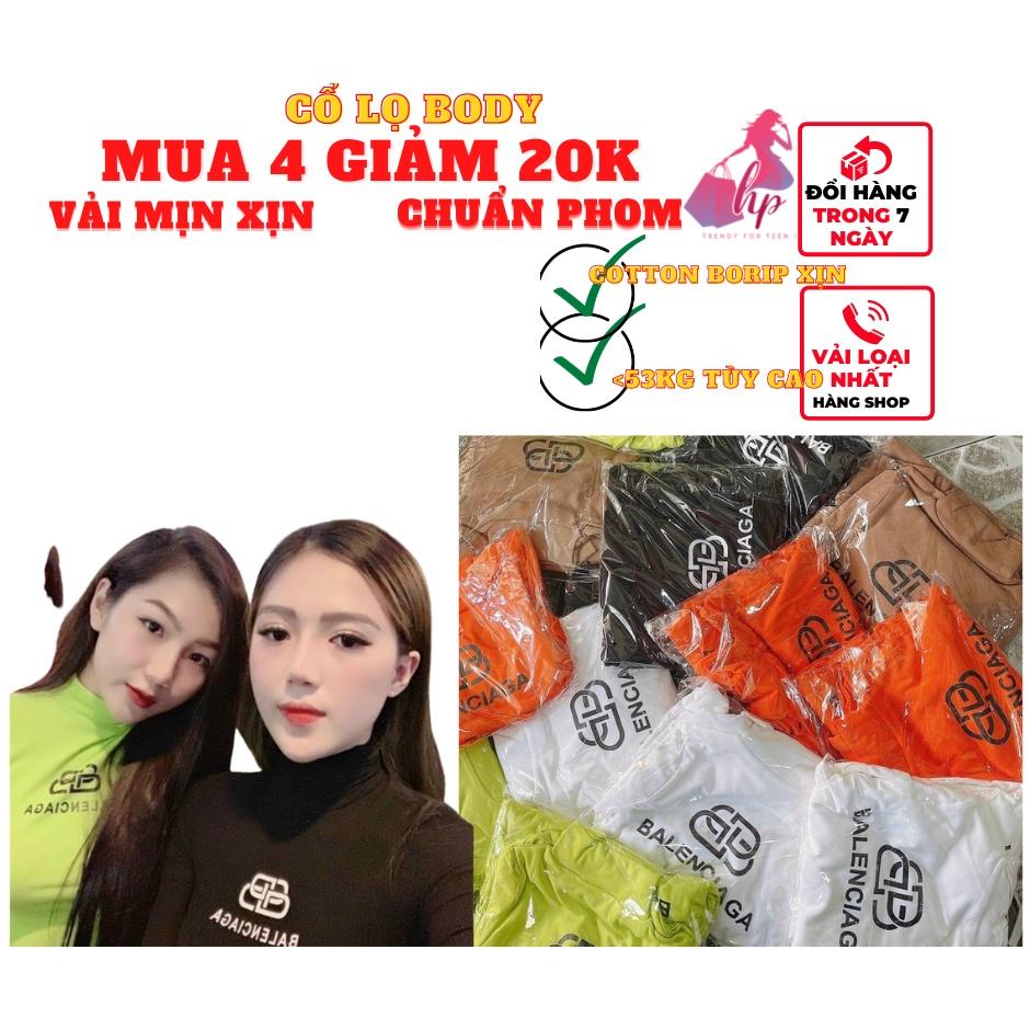 áo croptop nữ ôm body tay dài cổ lọ in chữ thun xịn kiểu hàn quốc mẫu mới dễ thương thời trang 2021