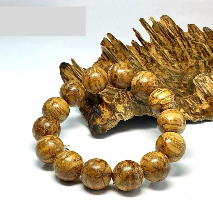 Vòng Tay Trầm Tự Nhiên Malai 16 ly PHÚC LINH