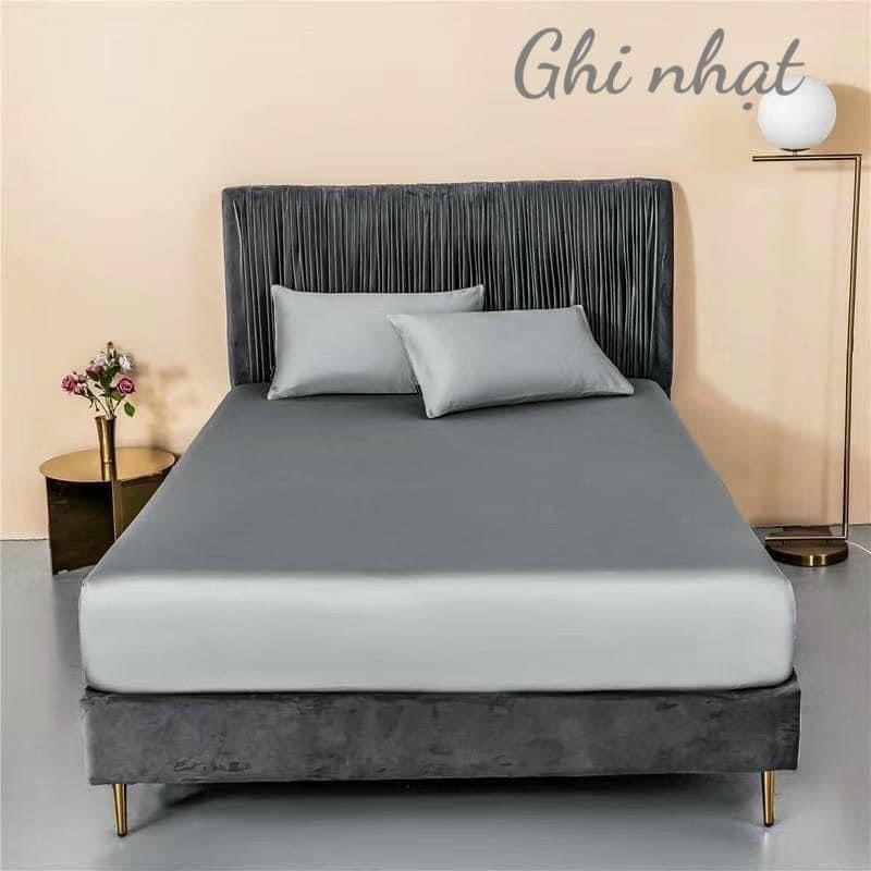 Set 1 ga lụa và 2 vỏ gối mỏng mát như hình chát chọn mẫu và kích thước