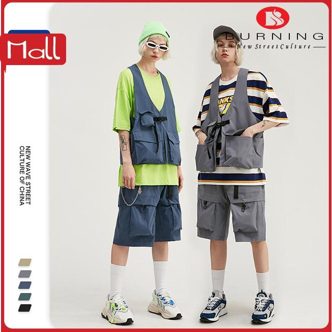 Set gile unisex inflation thời trang cao cấp hè cực cá tính