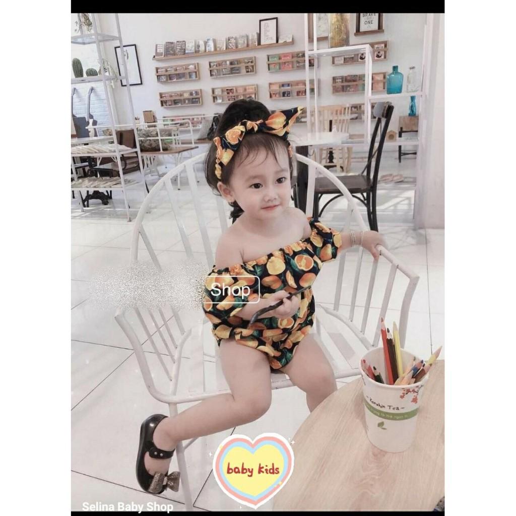 Sét đồ bơi cho bé gái, body kèm tuban bé gái kate thái cho bé từ 7kg đến 20kg