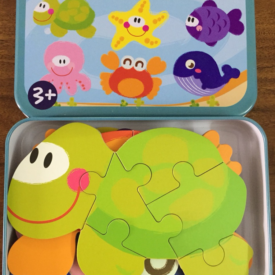 Puzzle gỗ 3,4,5,6 mảnh