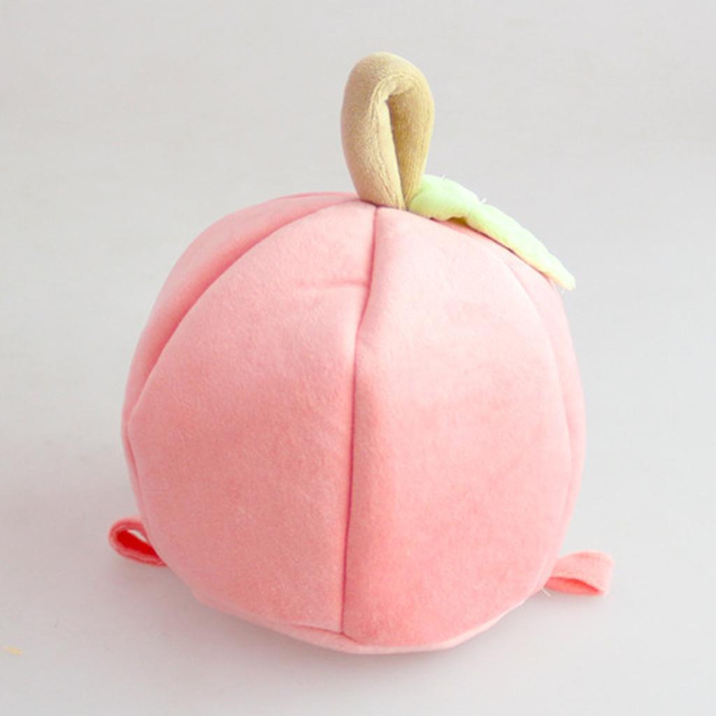 2 Pieces Apple Shape Warm Plush Hammock Small Animal Cage Hamster Hammock