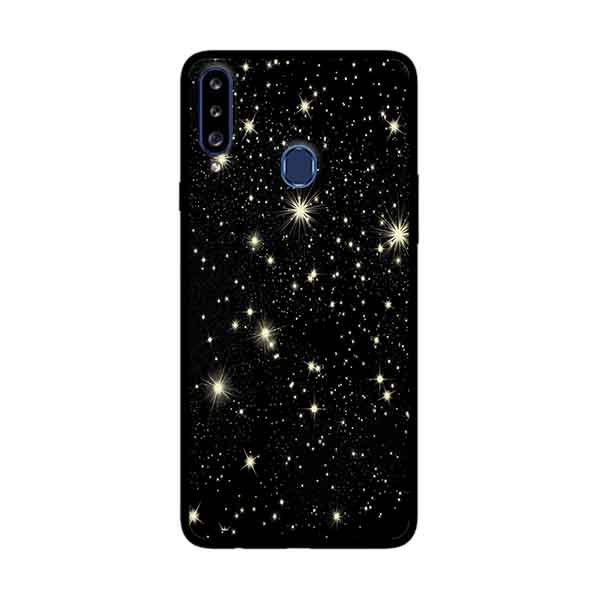 Ốp Lưng Dành Cho Samsung Galaxy A20s mẫu Nhiều Sao Trên Trời - Hàng Chính Hãng