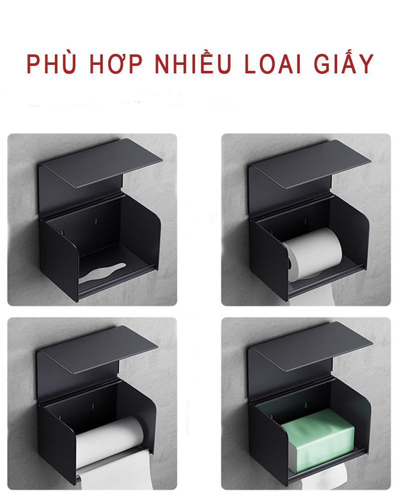 Hộp Đựng Giấy Vệ Sinh Inox sơn tĩnh điện cực kì sang trọng