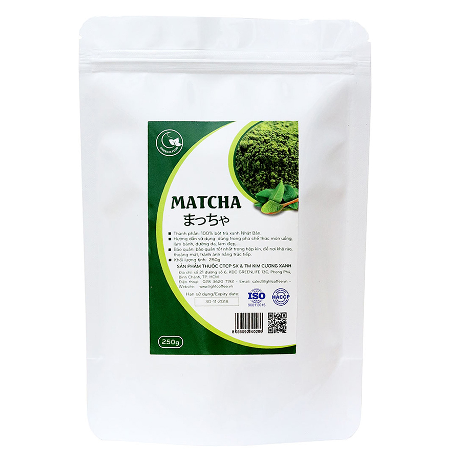 Bột trà xanh GreenD Food 250g