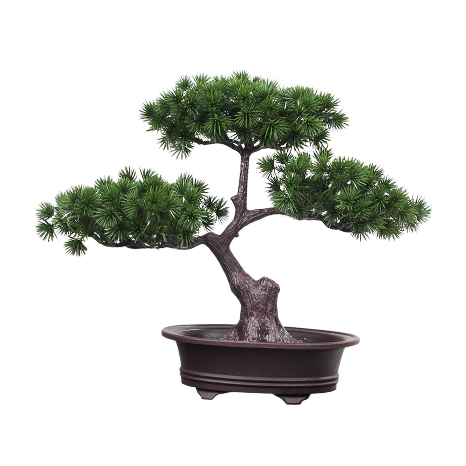 Artificial Welcoming Tree Pot Plant Bonsai Versatile for Hall Vestibule