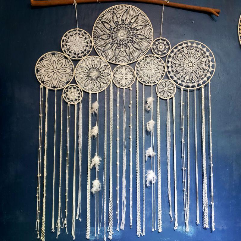 Dreamcatcher chùm size lớn trang trí nhà cửa phong cách vintage