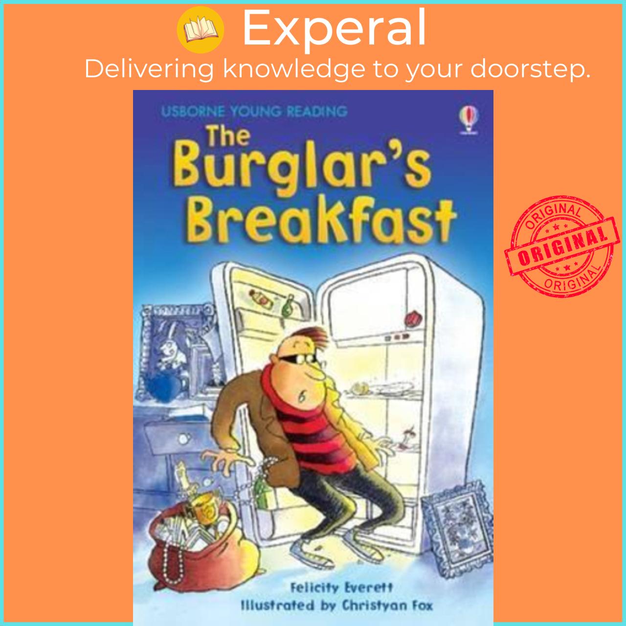 Sách - The Burglar's Breakfast by Felicity Everett (UK edition, hardcover)