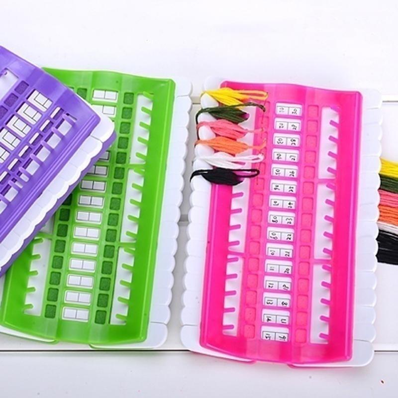 Giá Đỡ 30 Ngăn Dùng Để Cố Định Chỉ Thêu Tiện Dụng