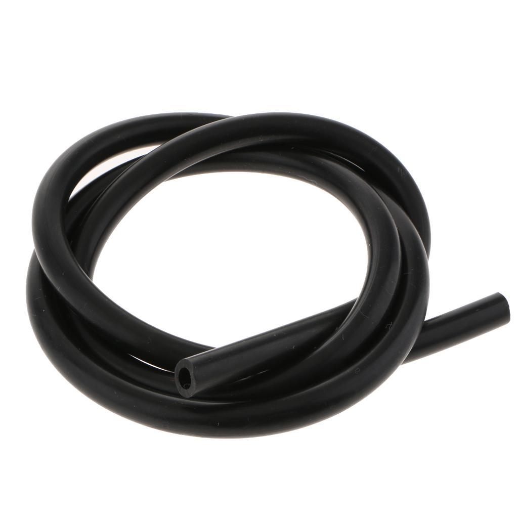 2 Pieces 8mm  Silicone Vacuum Hose 5 ft Blue Air Tube Pipe/Line/Tube