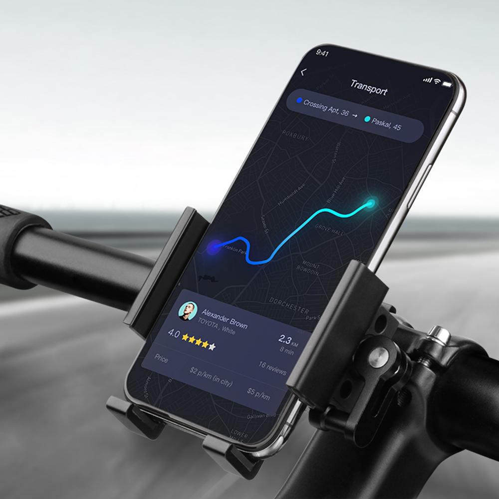 Giá Đỡ Điện Thoại·Bằng Nhôm Xe Máy Với Xoay 360 Cho Xe Đạp Mtb Scooter