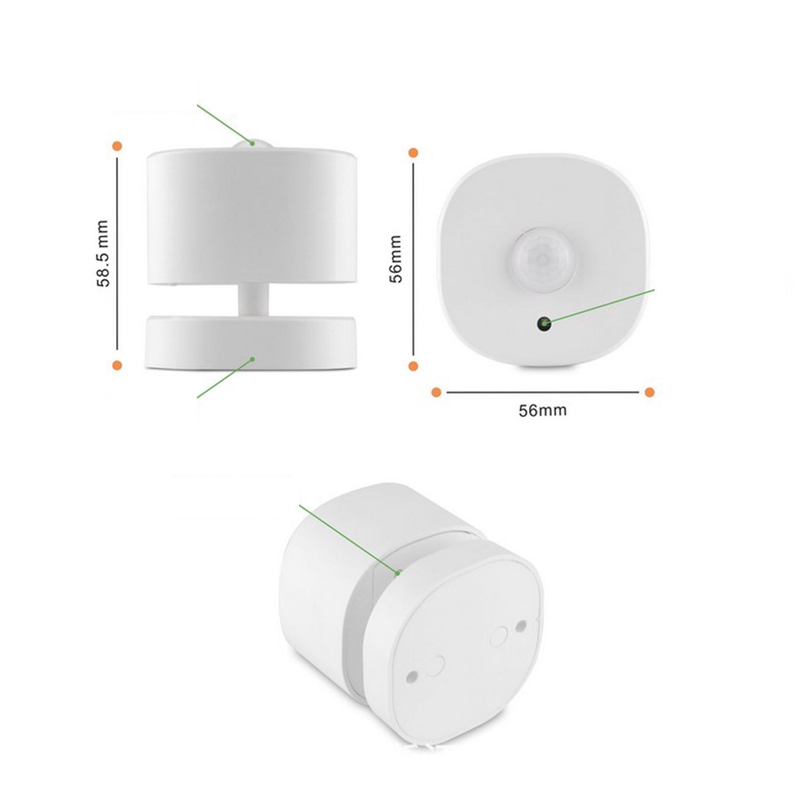 Human Sensor Movement Detector Home Security System Hub Required Body Movement Sensor for Home Security Protection Household