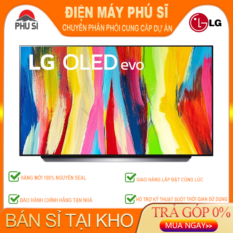 Smart Tivi OLED LG 4K 55 inch OLED55C2PSA - Model 2022