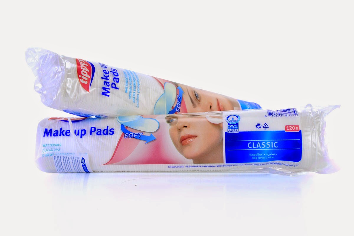 5 Gói Bông Tẩy Trang Tippys Classic 120 Miếng