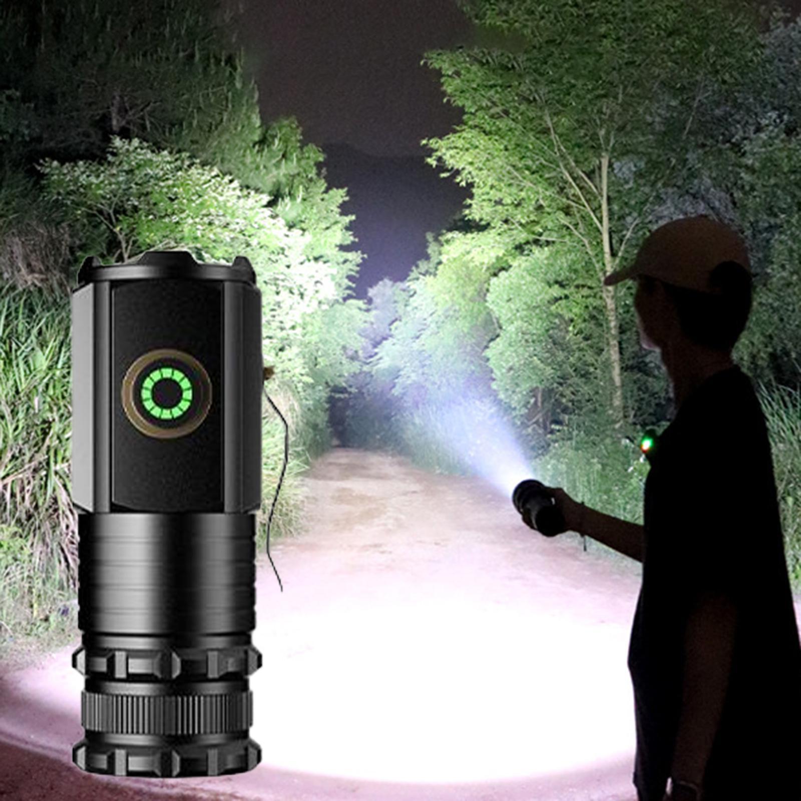 Portable flashlights 5 Modes Handheld Torch Lights for Emergency Travel Tent