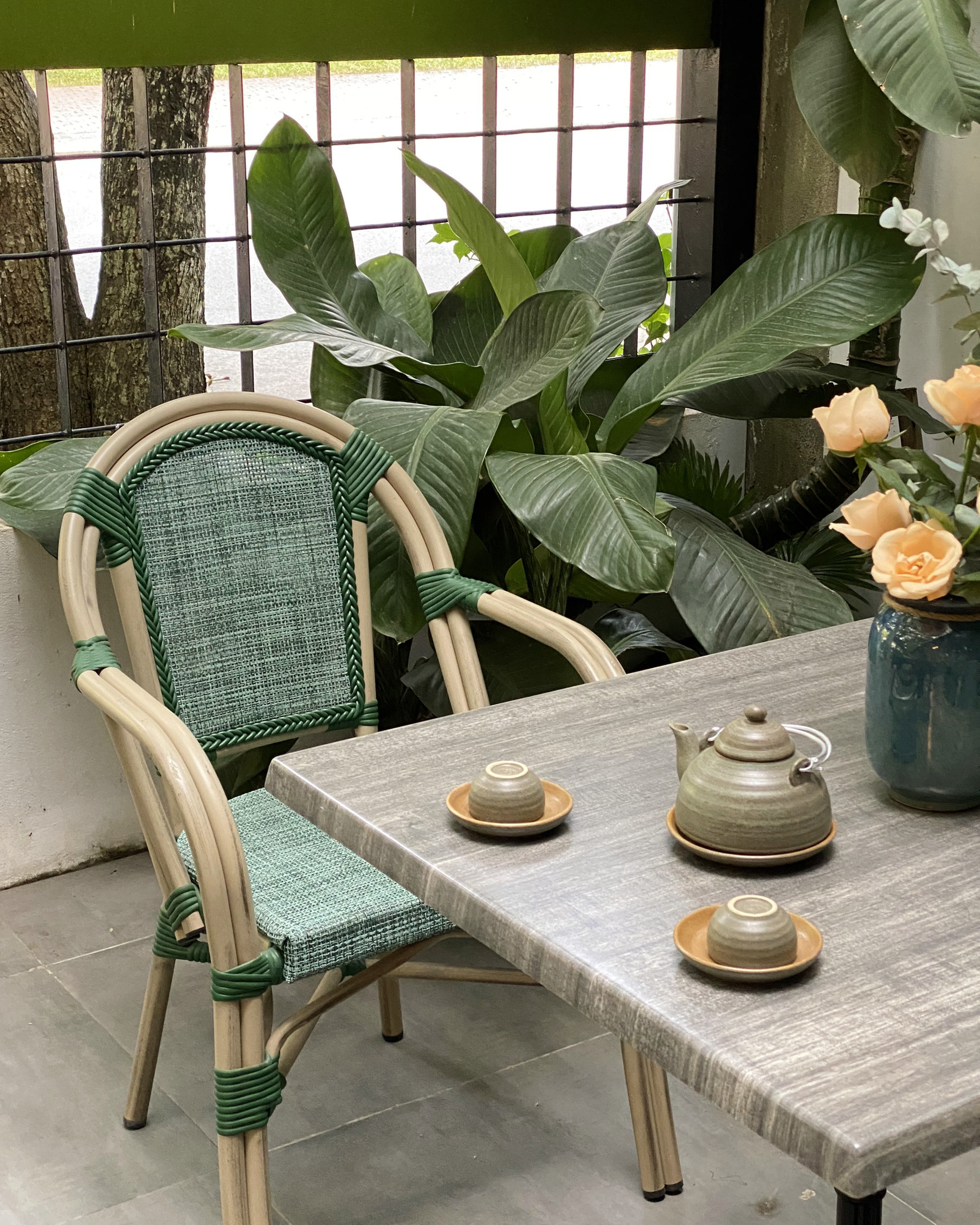 Ghế Cafe Ngoài Trời Giả Cổ GTL-GC082