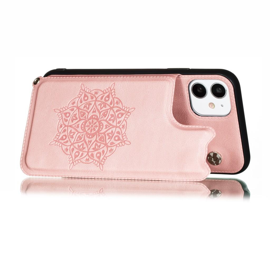 Ốp điện thoại dạng ví da có ngăn đựng thẻ cho iPhone 11 Pro Max iPhone X XS Max XR SE 2020 iPhone 7 iPhone 8 Plus