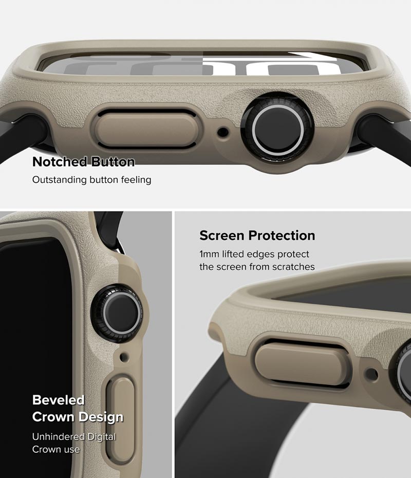 Ốp dành cho Apple Watch 10 RINGKE Onyx 46mm - Hàng Chính Hãng