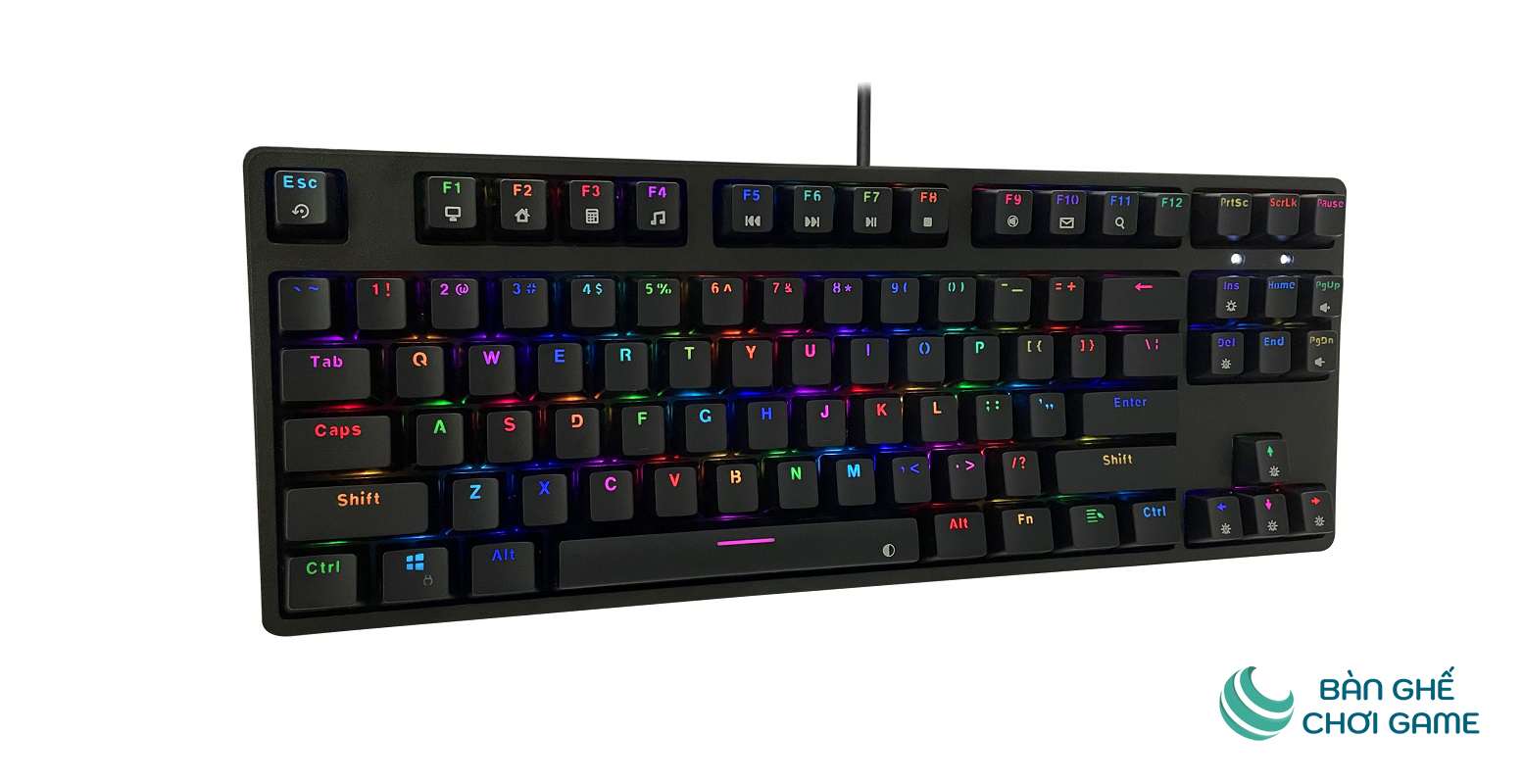 Bàn phím cơ E-Dra EK387L RGB Huano Switch - Hàng chính hãng